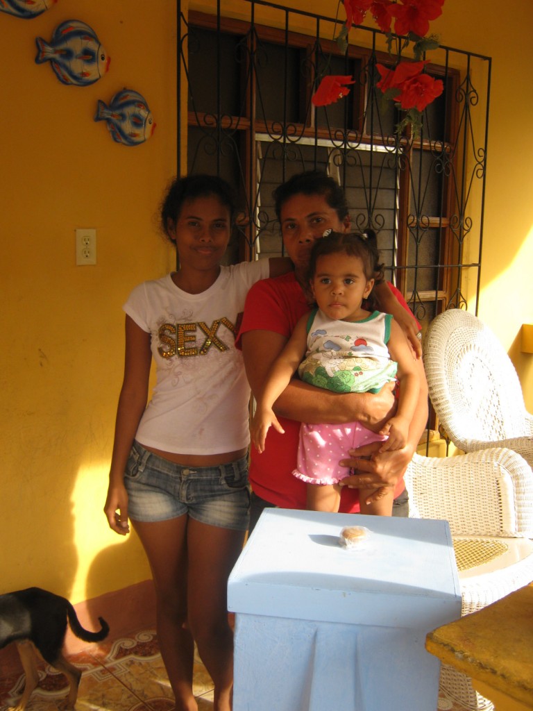 Mara's mum, sister and daughter Mara's mum, sister and daughter